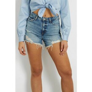 Pantaloni scurti de denim cu talie inalta imagine