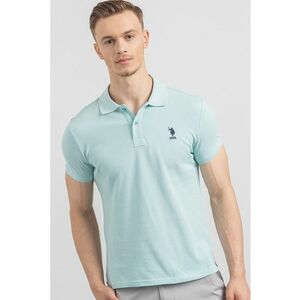 U.S. Polo Assn - Tricou polo slim fit de bumbac imagine