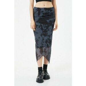 Fusta midi cu model tie-dye imagine