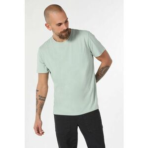 Tricou regular fit cu decolteu la baza gatului imagine