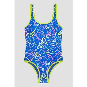 Costum de baie intreg, de culoare lime imagine