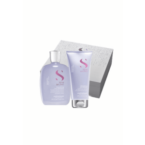 Set pentru netezire Semi Di Lino Sampon 250 ml - Balsam 200 ml imagine