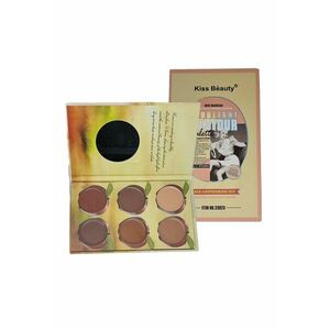 Paleta pentru contur Face Conturing Kit 6 Culori Dark imagine