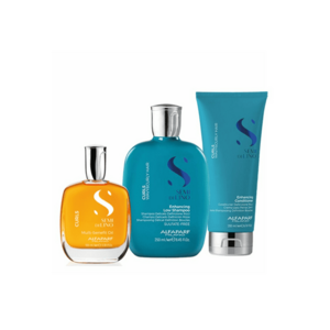 Set pentru par ondulat Curls Sampon 250 ml - Balsam 200 ml - Ulei pentru netezire 100 ml imagine