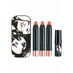 Set Mini Balsam pentru buze si obraji Founders Kit Gel Color Lip Cheek Balm - Tay Tay - Ally - J Mama - 3 X 2.5 Ml imagine