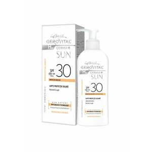 Lapte pentru protectie solara H3 Derma+ Sun - cu SPF30 - 150 ml imagine