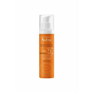 Crema de fata antirid nuantatoare cu protectie solara SPF 50+ pentru ten sensibil - 50 ml imagine