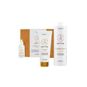 Set de disciplinare Actyva Disciplina - Sampon preparator 1000 ml - Masca 200 ml - Serum 12 x 30 ml imagine