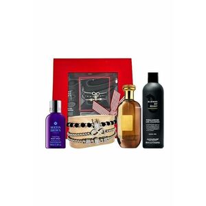 Set Wood Tease - Apa de Parfum Ard al Zaafaran Mousuf - 100 ml - Set 3 bratari din otel inoxidabil - onix si zirconiu - Gel de Dus Molton Brown Relaxing Ylang-Ylang - 100 ml - Sampon Alfaparf Rebalancing Low Shampoo Blends of Many - 250 ml imagine