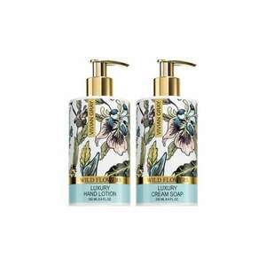 Set Sapun lichid Wild Flowers Femei - 250 ml + Crema de maini - 250 ml imagine