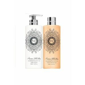 Set Lotiune de corp Aroma Selection Grapefruit & Vetiver - Unisex - 500 ml + Gel de dus - 500 ml imagine