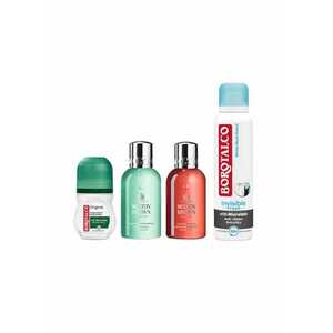 Set Energy and Vitality - Femei - Deodorant Spray Invisible Fresh + 150 ml - Deodorant Borotalco Roll-On Original + 50 ml Gel de dus Gingerlily 100ml + Sampon de volum Kumudu 100 ml imagine