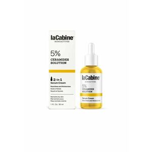 Ser crema faciala hidratanta si hranitoare cu 5 % Ceramide - 2 in 1 Serum Cream - 30 ml imagine