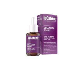 Ser facial imbogatit cu colagen pur - Spilanthes Acmella si tetrapeptide de fermitate - Collagen Boost - Femei - 30 ml imagine