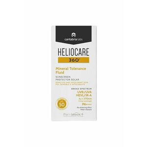 Fluid protectie solara Cantabria Heliocare 360º Mineral Tolerance SPF50 - 50 ml imagine