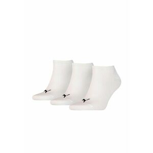 Set 3 Perechi Sosete Sneaker Plain 906807-03 - Barbati - Alb imagine