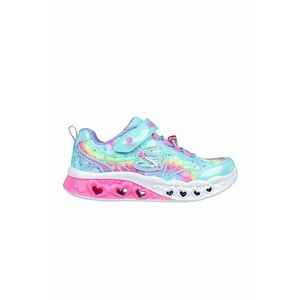 Pantofi Sport Flutter Heart Lights K 303253L-TQHP - Fete - Albastru imagine