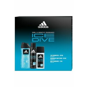 Set Cadou Barbati Ice Dive: Deodorant Natural Spray 75 ml+ Deodorant Body Spray 150 ml + Gel De Dus 250 ml imagine