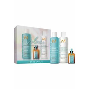 Volume Spring Kit: Sampon pentru volum - 250 ml + Balsam pentru volum - 250 ml + Ulei tratament light - 25 ml + Lotiune de corp Fragrance Originale - 10 ml imagine