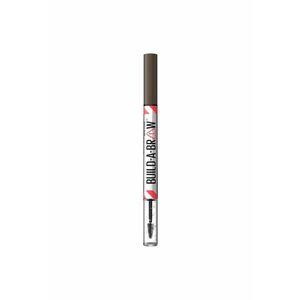 Produs 2 in 1 marker de sprancene + gel de fixare Maybelline New York Build a brow - 262 Black Brown - 1 -4 gr imagine