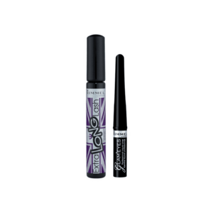 Set cadou : Mascara Extra Super Lash Building Extreme Black 003 - 8 ml + Tus de ochi Glam'eyes Liquid Black Glamour 001 - 4 ml imagine