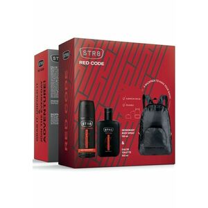 Set cadou RED CODE - Barbati: Apă de toaletă - 100 ml + Deodorant spray pentru corp - 150 ml + ghiozdan cadou imagine