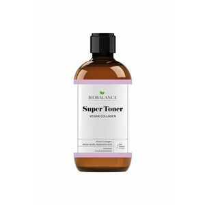 Super Toner Vegan Collagen - cu Efect de Fermitate - Volumizare si Revitalizare - pentru Toate Tipurile de Ten - 250 ml imagine