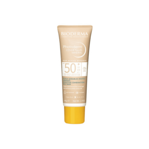 Fluid cu protectie solara Photoderm Cover Touch SPF 50+ nuanta foarte deschisa pentru ten mixt si gras - 40 ml imagine