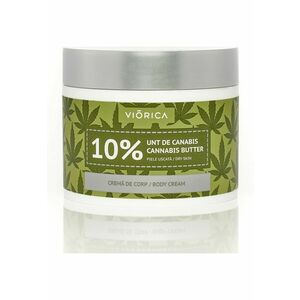 Crema de corp cu 10% Unt de Canabis - 200 ml imagine