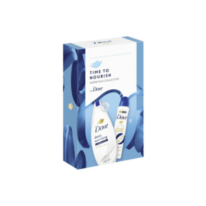 Set cadou : Gel de dus Dove Deeply Nourishing - 250 ml + deodorant Dove Original - 150 ml imagine