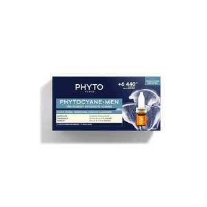 Tratament impotriva caderii parului pentru barbati - Phytocyane - 12 fiole x 3.5 ml imagine