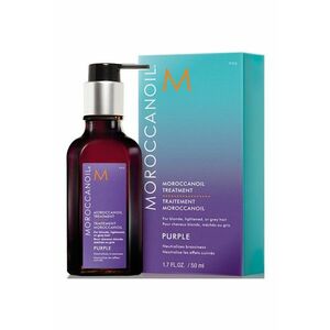 Ulei tratament Purple pentru par blond - cu reflexii deschise sau grizonat - 50 ml imagine