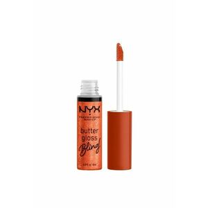 Luciu de buze NYX PM Buttergloss Bling! 01 Bring the Bling - 8 ml imagine