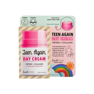 Crema de zi hidratanta cu peptide si colagen Teen Again - 50ml - imagine