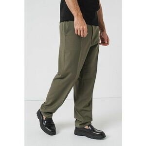 Pantaloni relaxed fit din amestec de lana cu buzunare oblice imagine