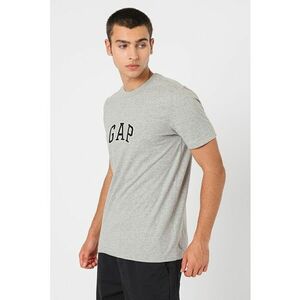 Tricou de bumbac cu logo brodat imagine