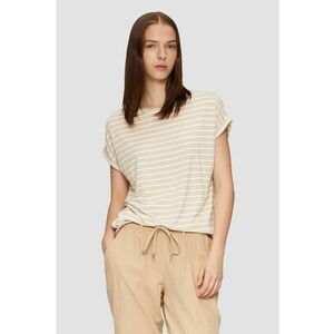 Tricou relaxed fit cu model in dungi imagine