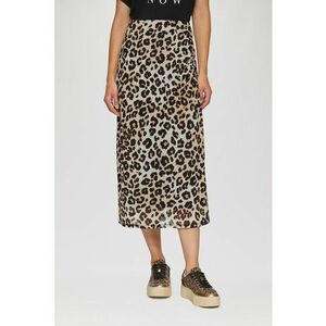 Fusta midi cu animal print imagine