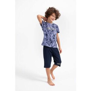 Bluza cu model tropical imagine