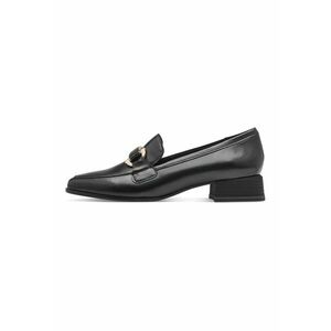 Pantofi loafer de piele cu aplicatie metalica imagine