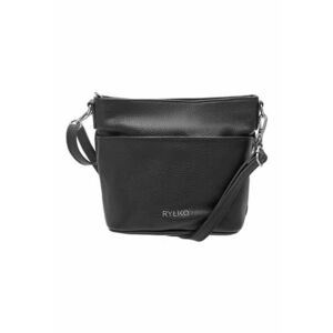 Geanta crossbody de piele cu logo imagine