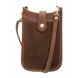 Geanta crossbody de piele si piele intoarsa imagine