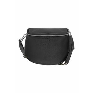 Geanta crossbody de piele cu fermoar imagine