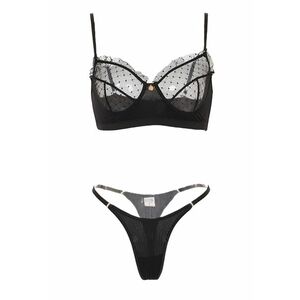 Set lenjerie sexy 2 piese cu dantela - sutien - EFAYN RO imagine