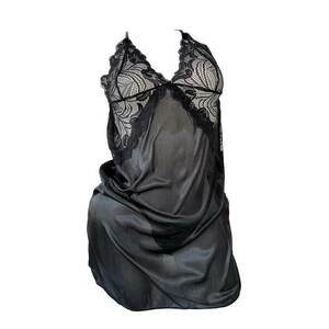 Lenjerie sexy tip neglijeu din satin - imagine