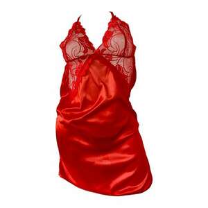 Lenjerie sexy tip neglijeu din satin - imagine