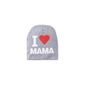 Caciula pentru copii - model “I love mama” - calduroasa si cool - EFAYN imagine