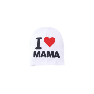 Caciula pentru copii - model “I love mama” - calduroasa si cool - EFAYN imagine