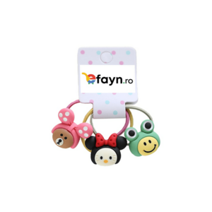 Elastic par pentru copii - model colorat - cu accesorii - EFAYN imagine