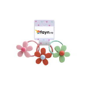 Elastic par pentru copii - model colorat - cu accesorii - EFAYN imagine